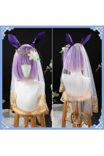 2XXT Cosplay Uma Musume Pretty Derby Verxina Bride Wedding Formal Dress Cosplay Costume